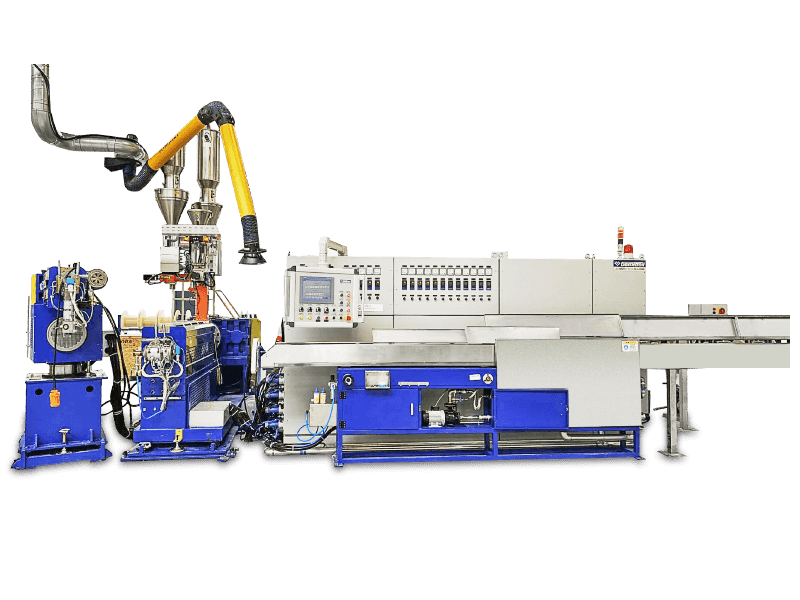 PVC/PE/PP/PU Çekirdek Tel Yalıtım Ekstrüzyon Hattı